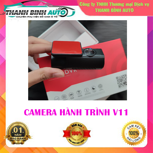 Camera hành trình V11 xem trên điện thoại hoặc cắm usb cho màn android ô tô