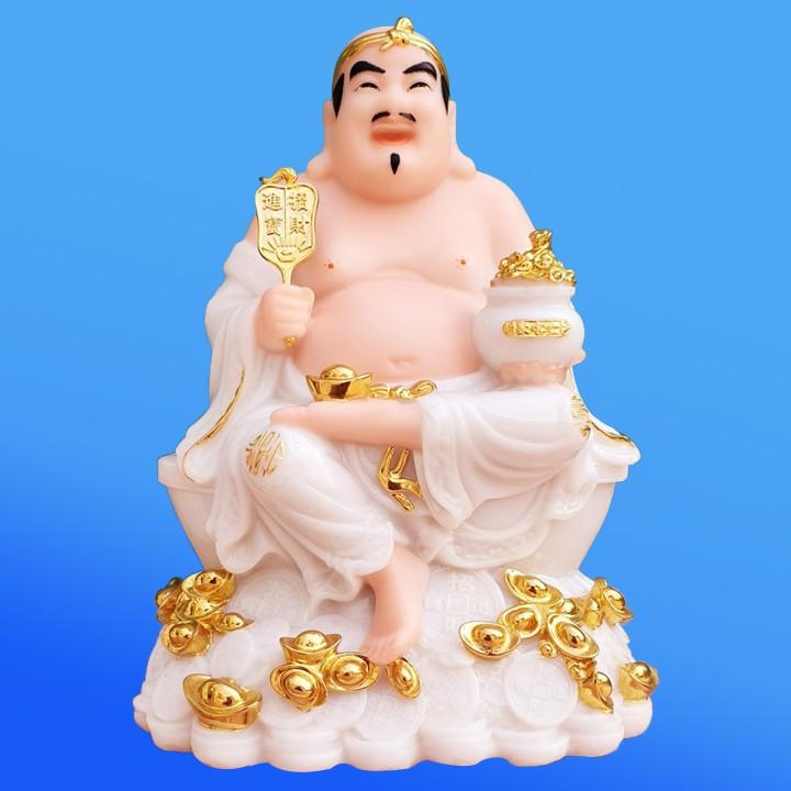 Tượng Thần Tài Thổ Địa cao 30cm Các màu Đỏ , Xanh lá , Trắng , Cam mẫu mới nhất