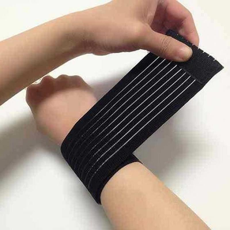 1PCS Băng dây tay Thể thao Thể thao Hỗ trợ Người bảo vệ Cổ tay Niềng Tennis Tennis Weat Fitness Cổ tay Thể thao Bộ phận An toàn Color: Random