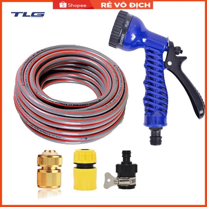 Bộ dây vòi xịt rửa xe, tưới cây, dọn dẹp nhà cửa 20m  206843