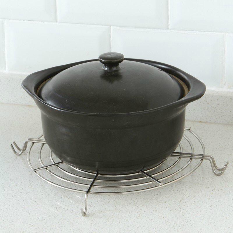 VỈ GÁC CHẢO CHIÊN LÀM KHÔ RÁO DẦU MỠ LOẠI DÀY BẰNG INOX CAO CẤP