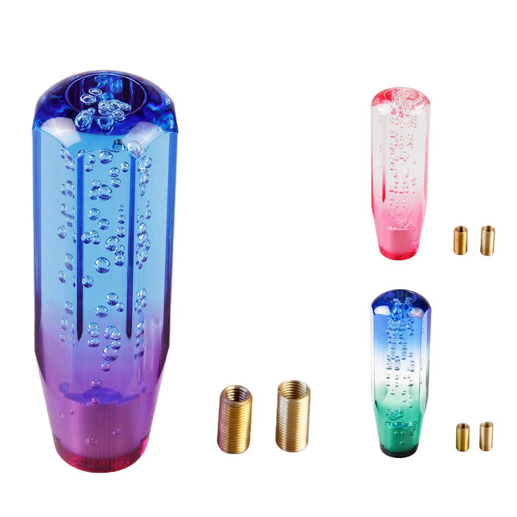 Octagon Crystal Bubble Gear Shifter Shift Knob For Manual Car