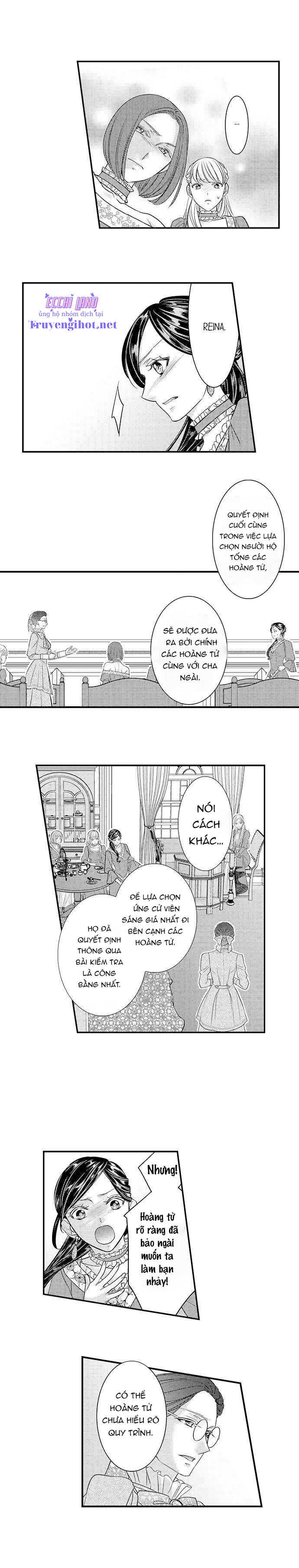 chuyển sinh vào thế giới khác ~ nếu muốn trở thành nữ hoàng hãy tìm cách để được hoàng đế sủng ái vào ban đêm chapter 39.1 3
