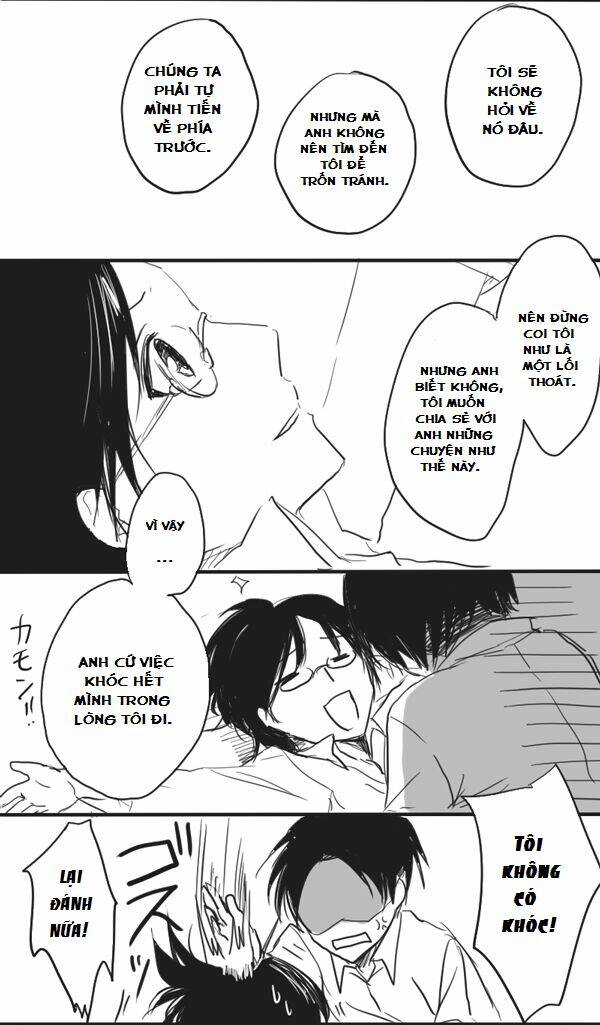 tấn công người khổng lồ - doujinshi levihan chapter 6 6