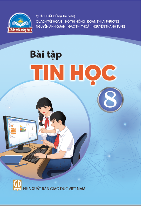 Sách Bài Tập Tin Học 8- Chân Trời Sáng Tạo (Kèm Nilon bọc Sách)