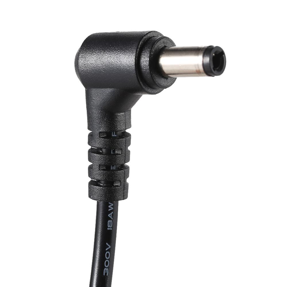 D-Tap 2 Pin Male Connector to DC 5.5 * 2.5mm Plug Power Cord Cable for BMCC BMPC DSLR Rig Power Supply 113cm in Length