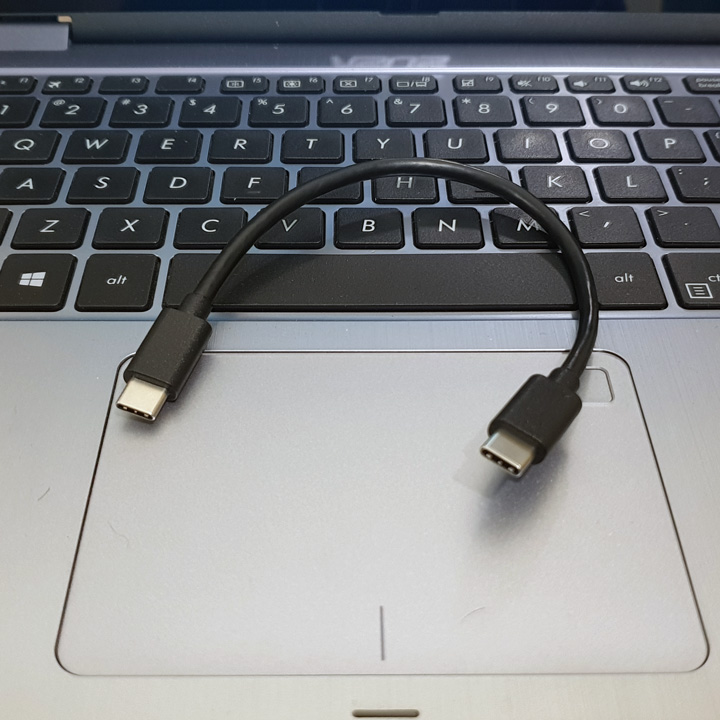 Cáp USB 2 đầu type-C hỗ trợ PD