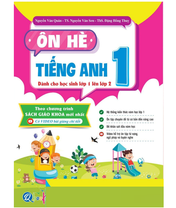 Sách - Ôn hè tiếng anh 1