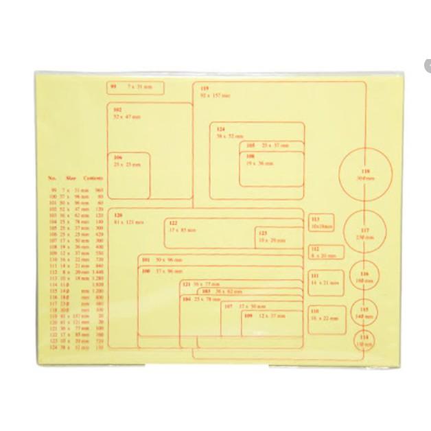 Nhãn decal Tomy 103 (36x62mm)