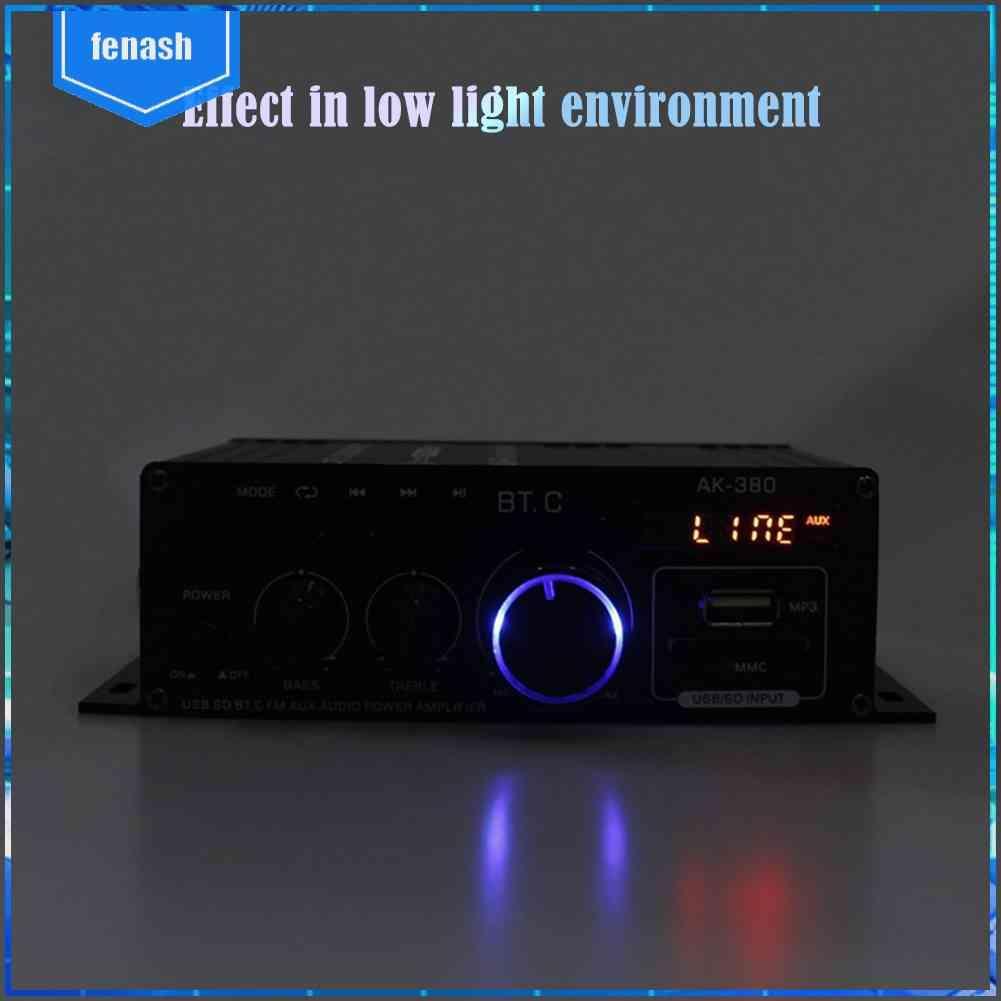 Bộ Khuếch Đại Âm Thanh HIFI AK380 2 Kênh 40W + 40W Karaoke