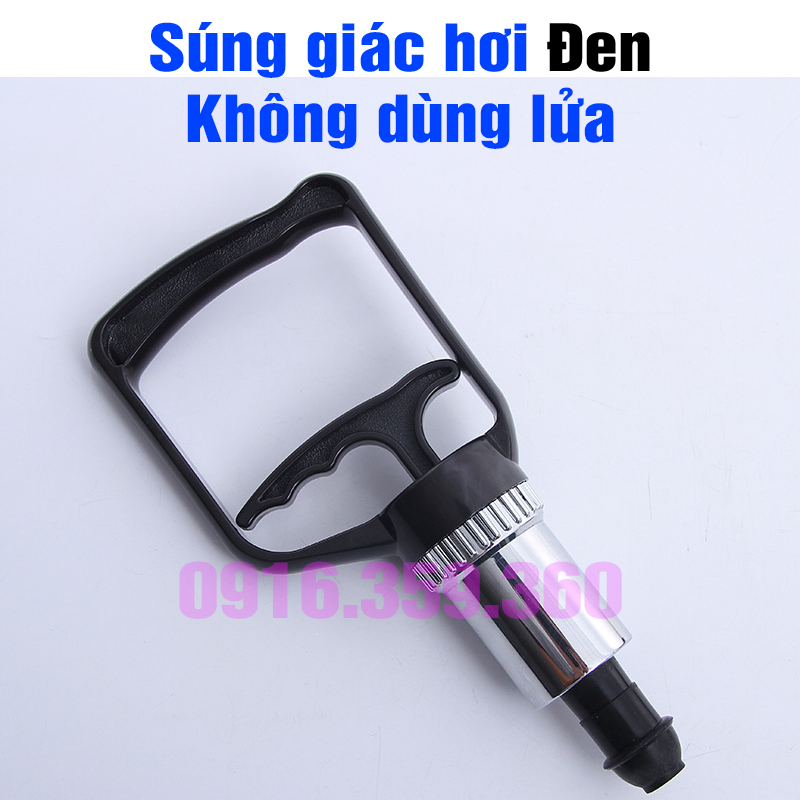 Súng giác hơi đen chân không không dùng lửa