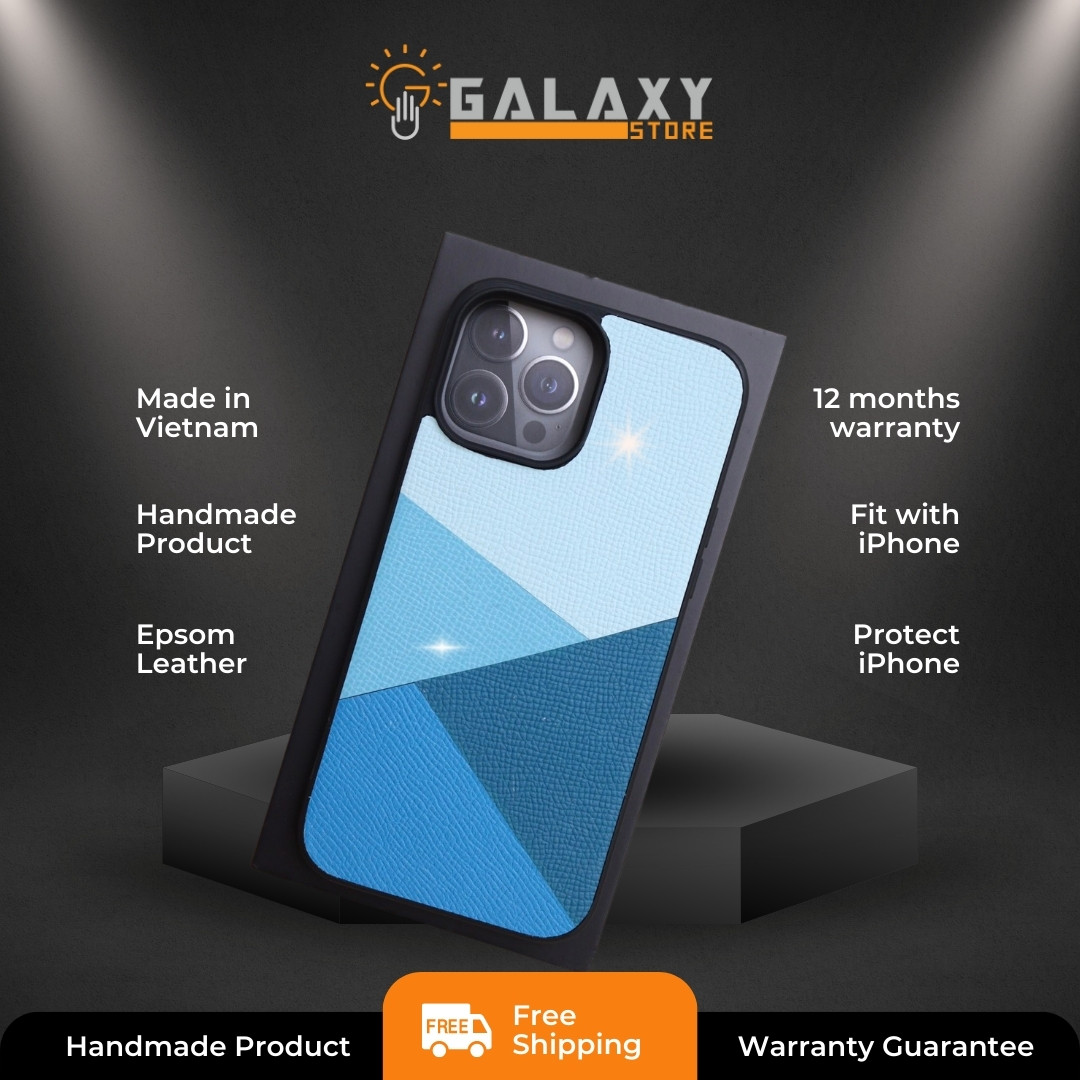 Ốp Lưng Da Thủ Công Cao Cấp Galaxy GOD12 cho iPhone 14 Promax 13 Promax Đủ Các Dòng - Hàng Chính Hãng