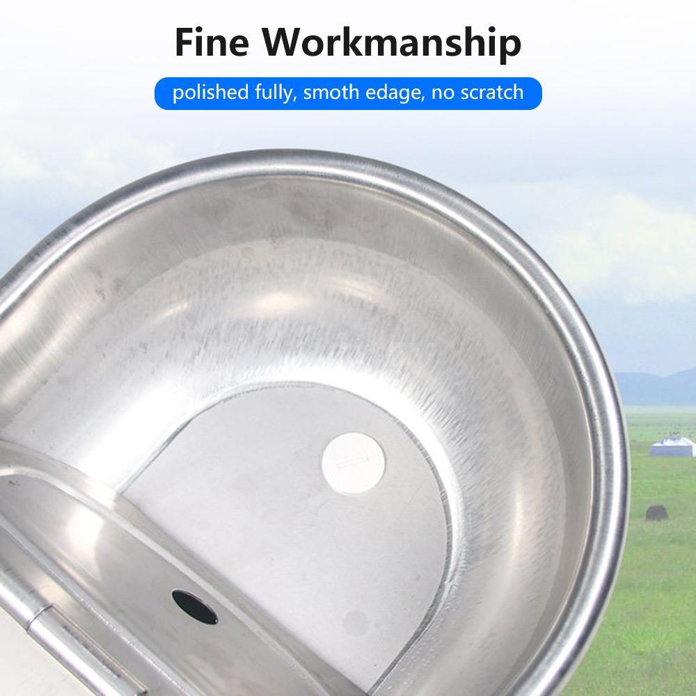 Bát Uống Nước Tự Động Bằng Thép Không Gỉ Cho Thú Cưng