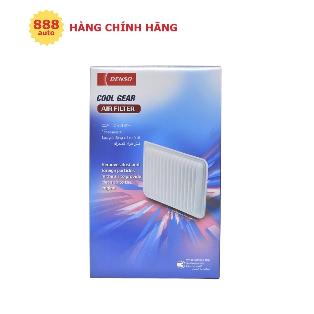 Lọc gió động cơ DENSO, cho xe ô tô Toyota Camry, Highlander, Alphard; Lexus ES300, RX300/330/350 -0140