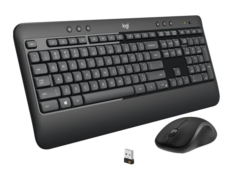 Bộ bàn phím chuột không dây Logitech MK540 - Hàng Chính Hãng - Bảo Hành 12 Tháng