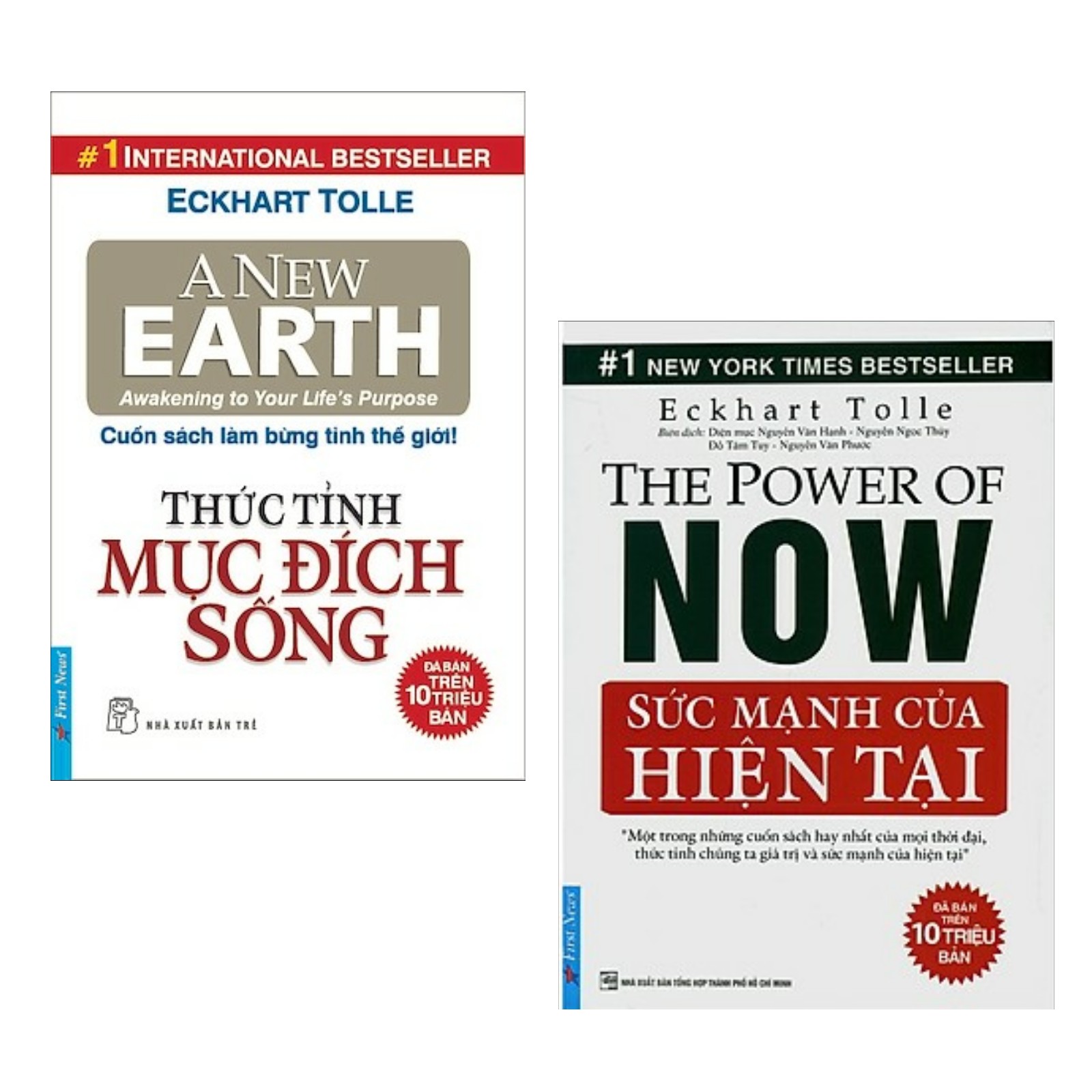 Combo Sách Kỹ Năng Sống Hay Nhất: Thức Tỉnh Mục Đích Sống + Sức Mạnh Của Hiện Tại