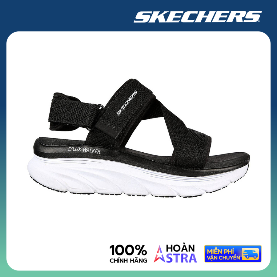 Skechers Nữ Xăng Đan D'Lux Walker - 119302-BKW