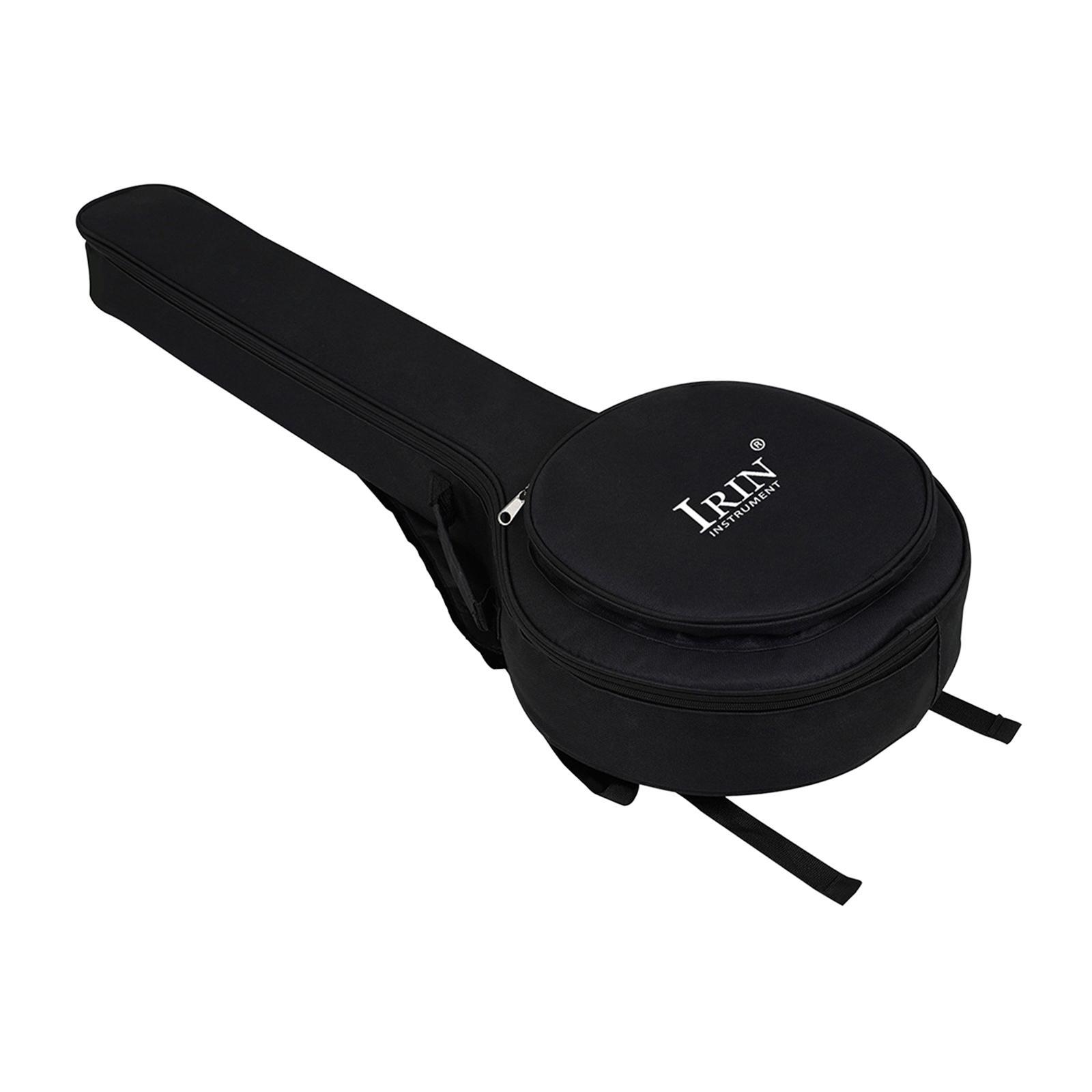 Banjo Container Banjo Tote Bag Hard Case, Impact Resistance Oxford Cloth Anti Collision Waterproof Electric Guitar Bag Case for Tuner, Performance