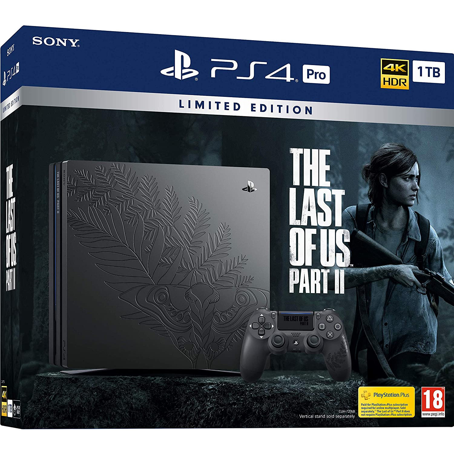 MÁY PLAYSTATION 4 PRO TLOU II LIMITED EDITION-HÀNG CHÍNH HÃNG