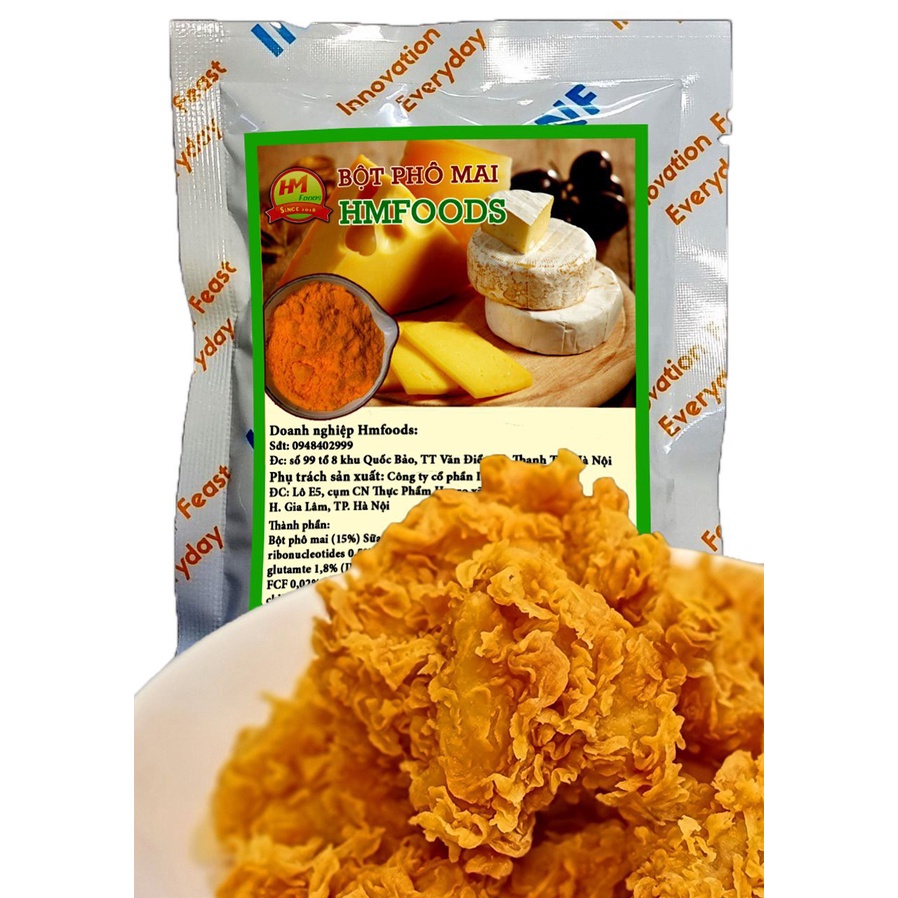 Bột Phô Mai Rắc HMFOODS Nhập Úc Gói 100gr