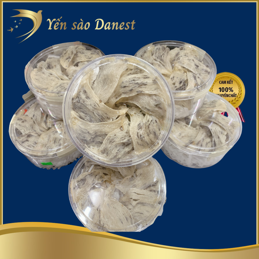 Yến thô tổ góc hộp 100gr- Yến sào cao cấp Đỗ Thị Toán - Giá thành rẻ - Giá trị dinh dưỡng trong yên cao - Ăn yến giúp sạch phổi