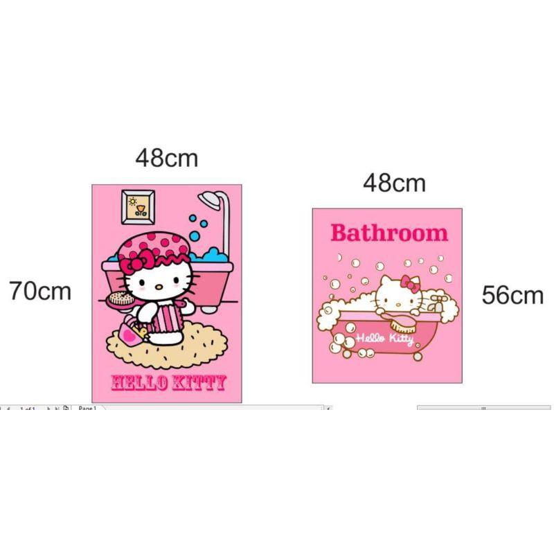 DECAL TRONG DÁN CỬA TOILET
