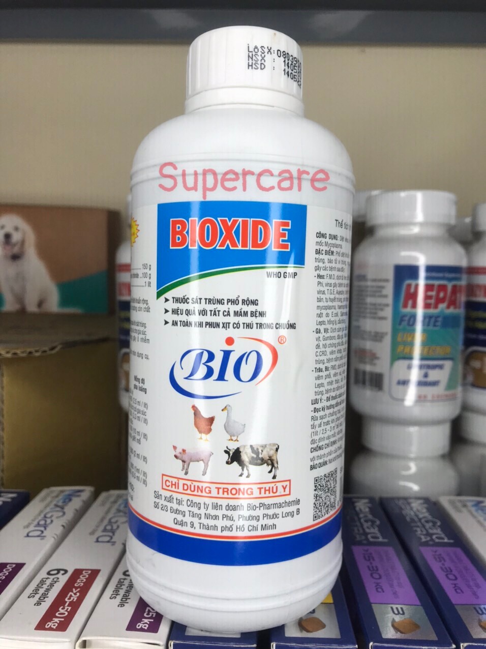 Bioxide 500ml Sát Trùng Chuồng Trại