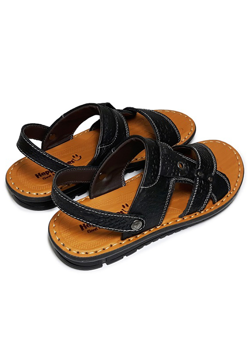 Giày Sandal Nam Da Bò Vân Cá Sấu HappyShoes - HP01
