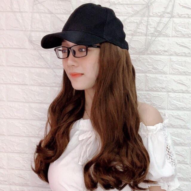 Tóc giả mũ-ảnh thật️