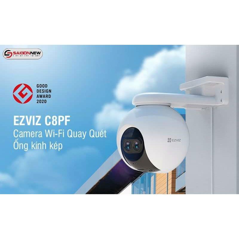 Camera IP Quay Quét Không Dây Wifi EZVIZ C8PF Ống Kính Kép PTZ - HÀNG CHÍNH HÃNG