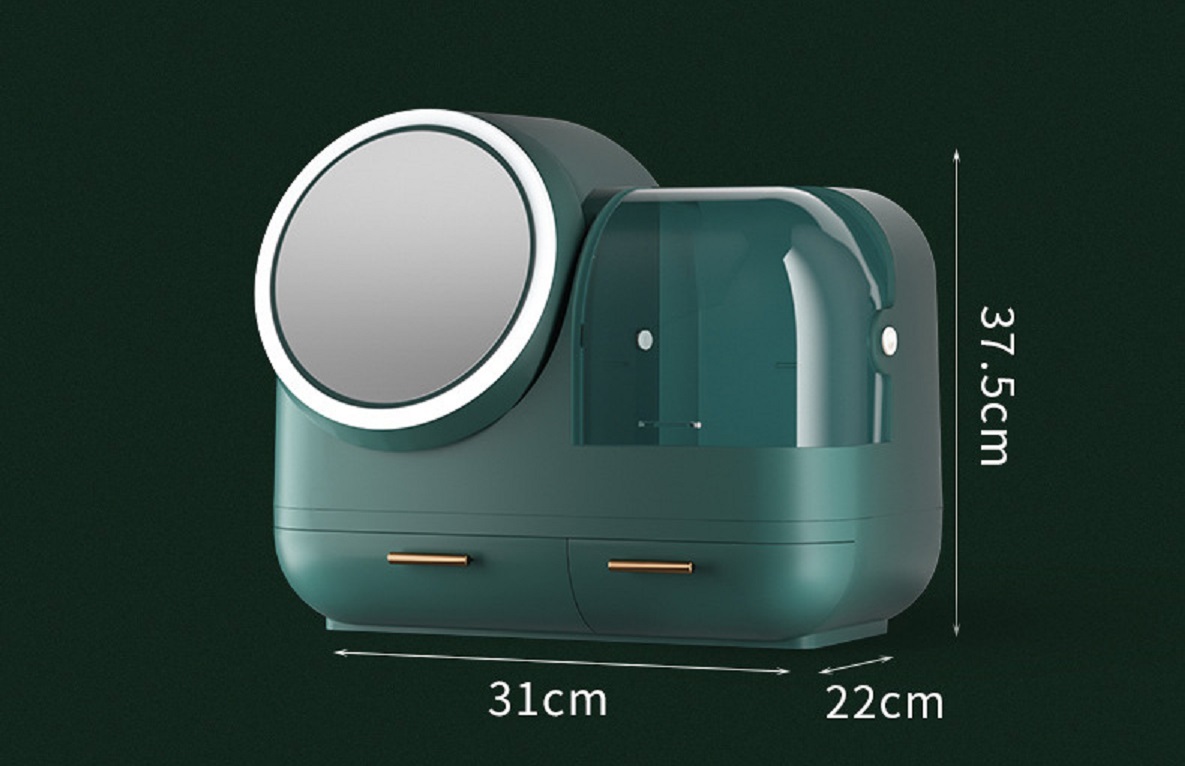 Kệ tủ trang điểm hàng nhập khẩu kèm gương , đèn led