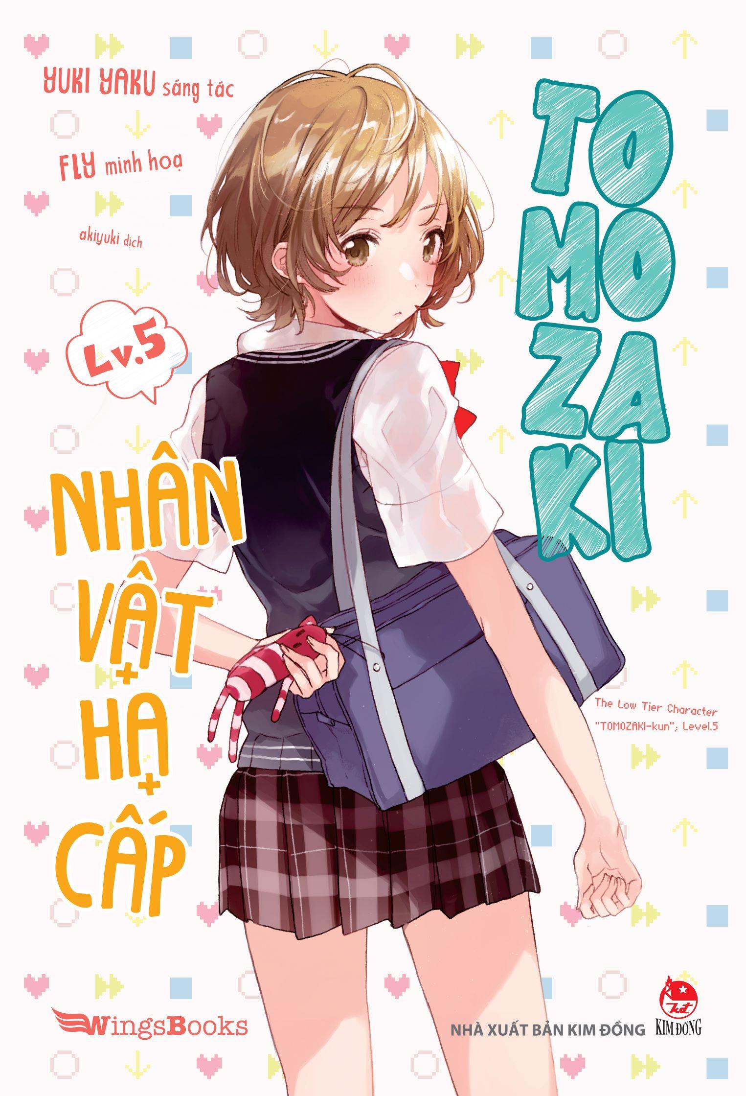 Nhân Vật Hạ Cấp Tomozaki - Tập 5 - Bản Giới Hạn - Tặng Thẻ Normal + Thẻ Rare + Sổ Xé