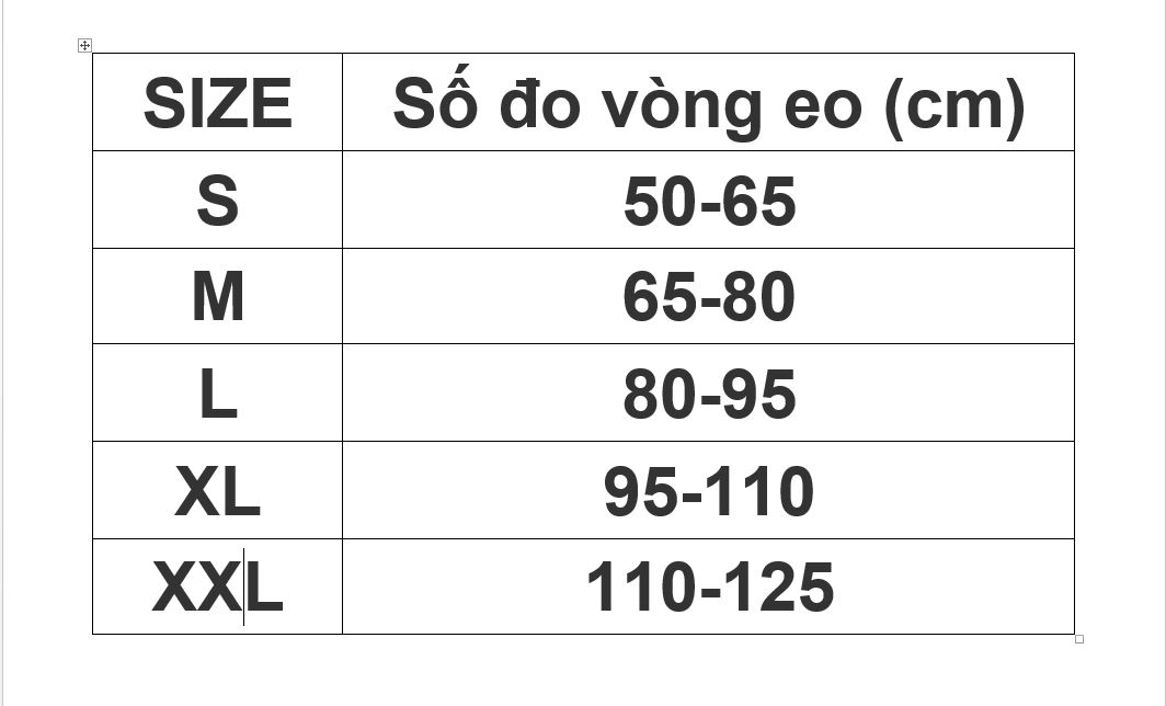 Đai hỗ trợ cố định thắt lưng ORBE H1