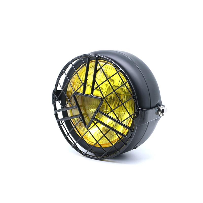 Đèn pha xe máy 6.5 " kèm bao che bảo vệ
