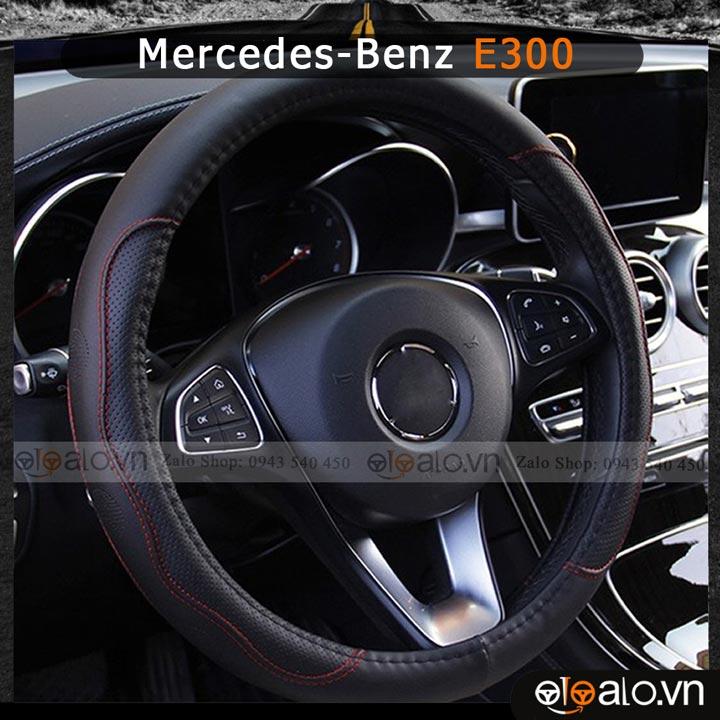 Bọc volang ô tô dành cho xe Mercedes E300 da PU cao cấp - OTOALO