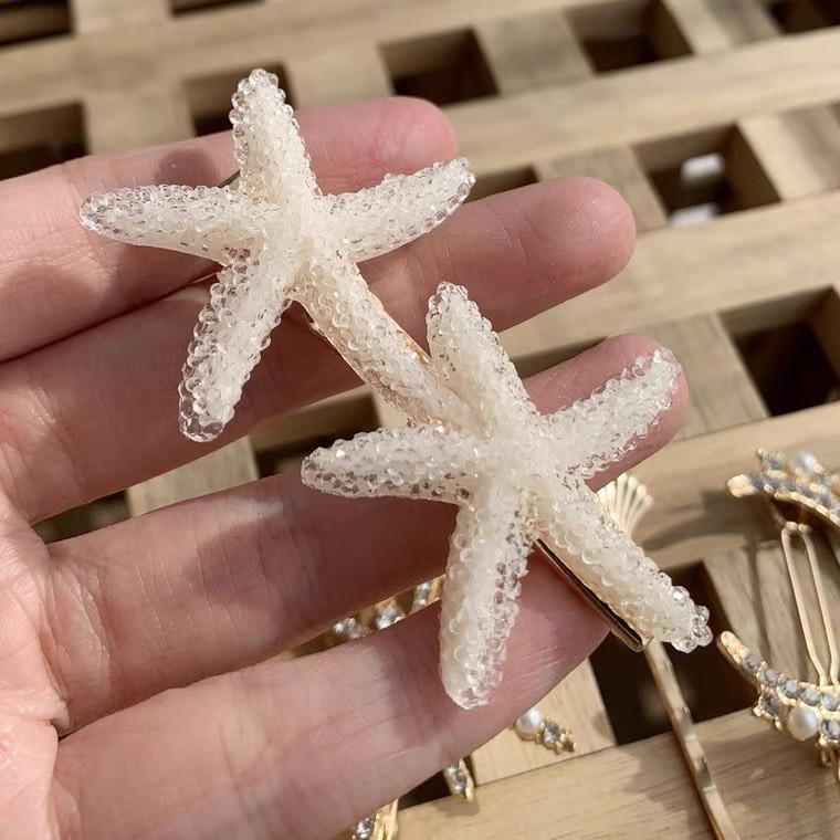 Set 5 kẹp tócKẹp mái đính ngọc cao cấp