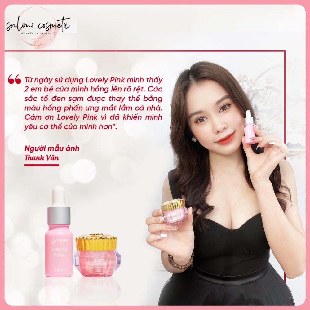 Bộ Đôi Làm Hồng Nhũ Hoa &amp; Bikini LOVELY PINK, Chăm Sóc Da Vùng Kín &amp; Nhũ Hoa, Dưỡng Da Sáng Hồng