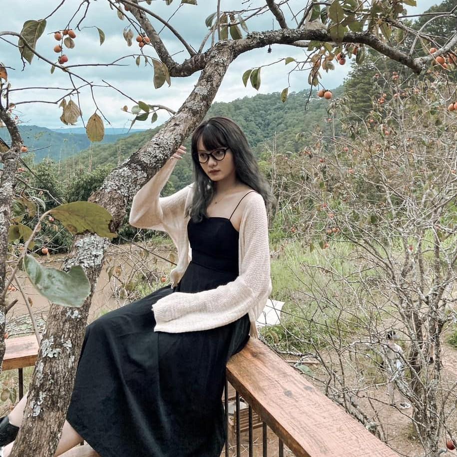 Áo khoác cardigan len mỏng siêu đẹp.
