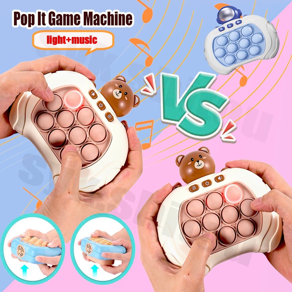 ĐỒ CHƠI POP IT THẾ HỆ MỚI MÁY GAME GIẢI TRÍ THEO NHẠC - JL