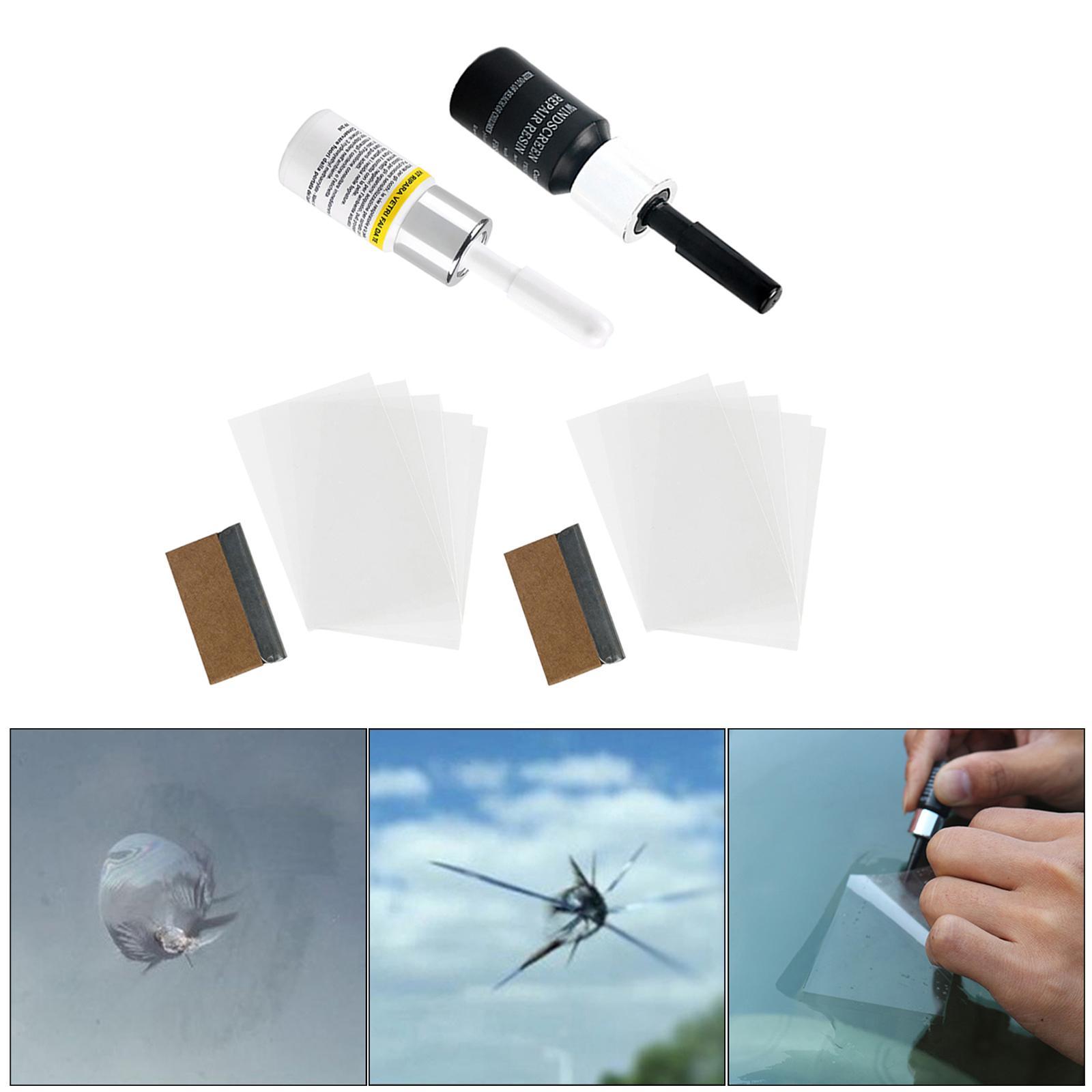 2x Car Windshield  Kit Widow Repairing Fluid Scratches Recovery Tool