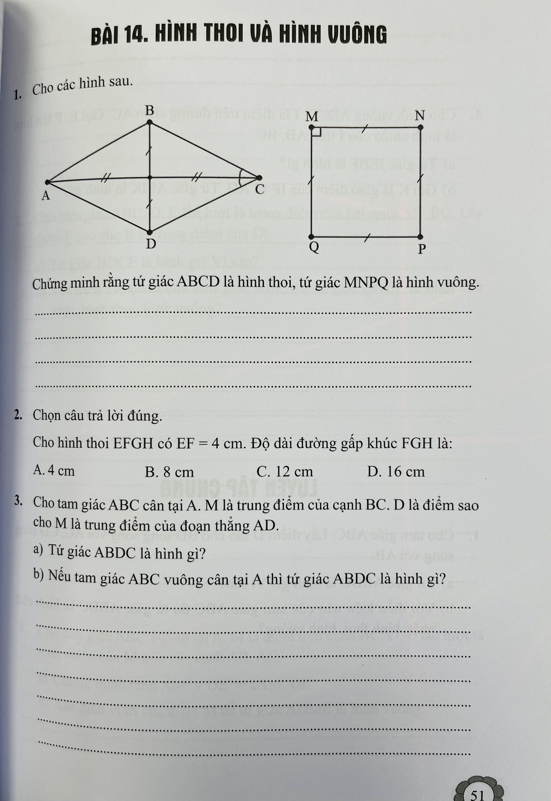 Sách - Vở bài tập Toán lớp 8 tập 1+2