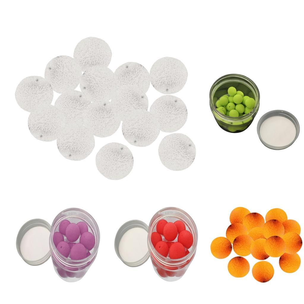15pcs/box Up Boilies Floating Ball Beads Pellet Carp Fishing Orange