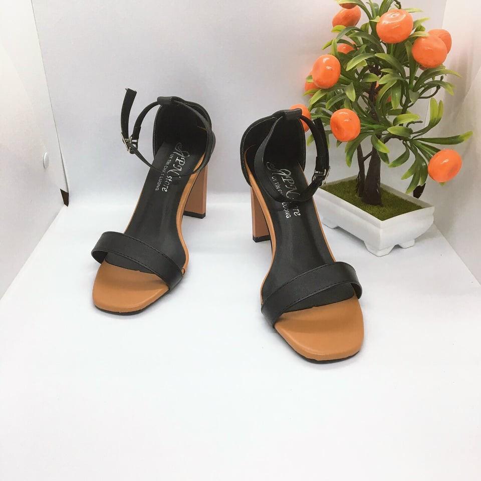 Giày cao gót / Sandal cao gót nhọn 9p chất da mềm