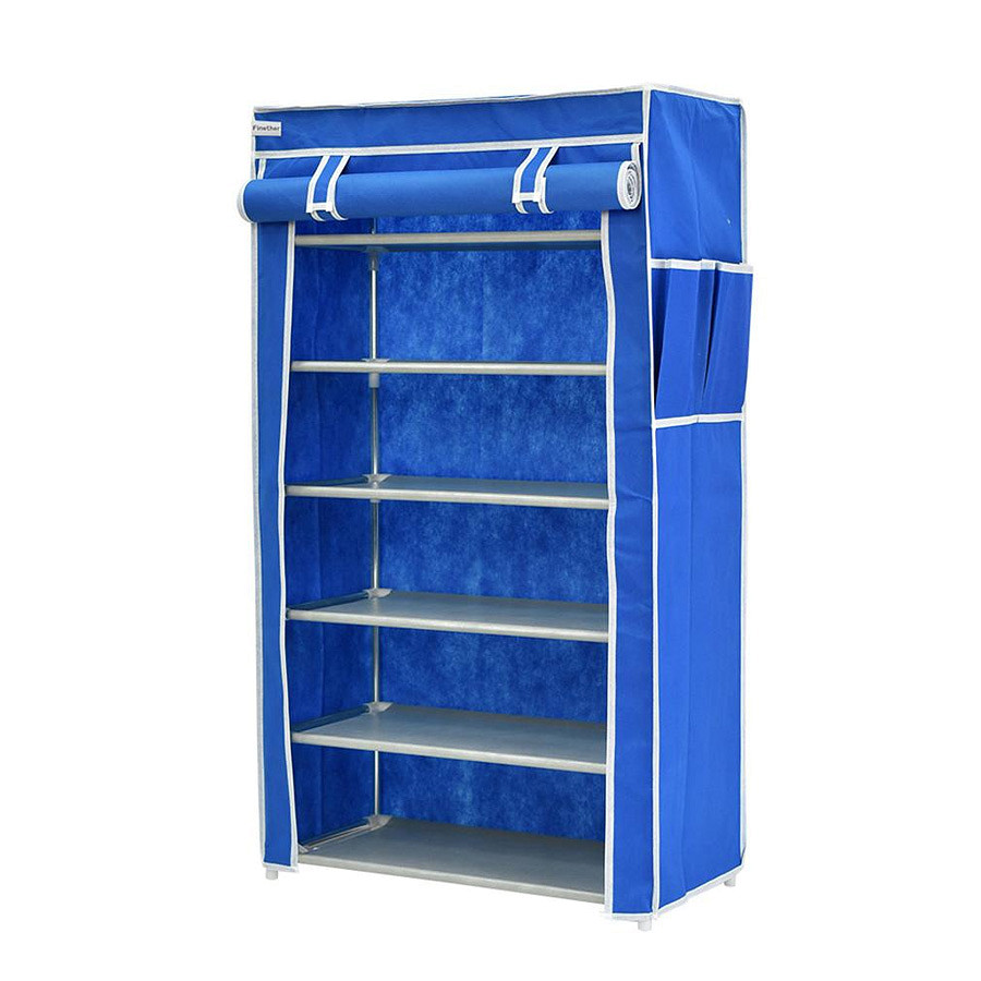 Tủ giày dép 7 tầng 6 ngăn bọc vải cao cấp