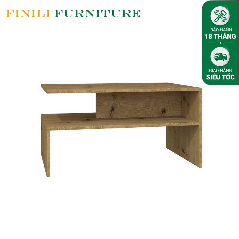 Bàn trà sofa thiết kế độc đáo gỗ MDF phủ melamine FBT02