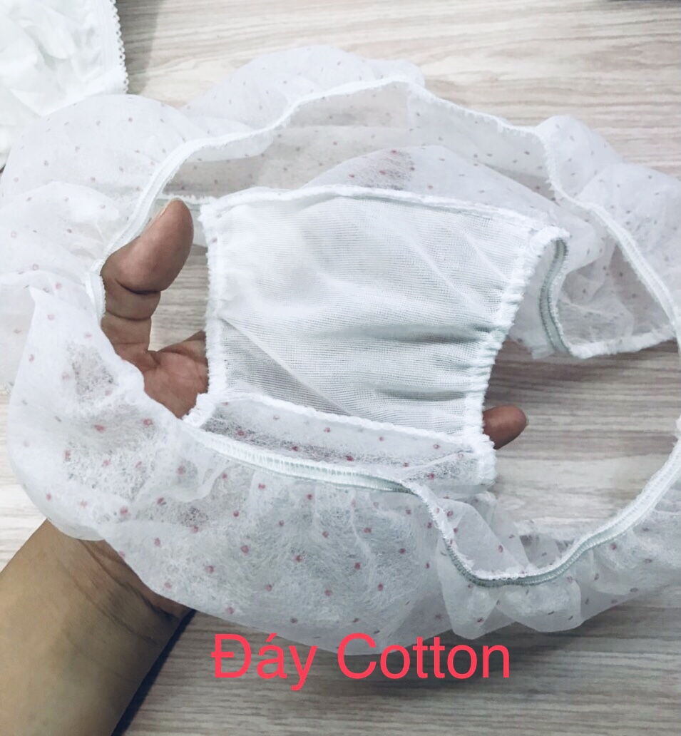 Quần Lót Giấy cho các mẹ sau khi sinh, 1 gói 5 chiếc (MSP: Đáy Cotton)