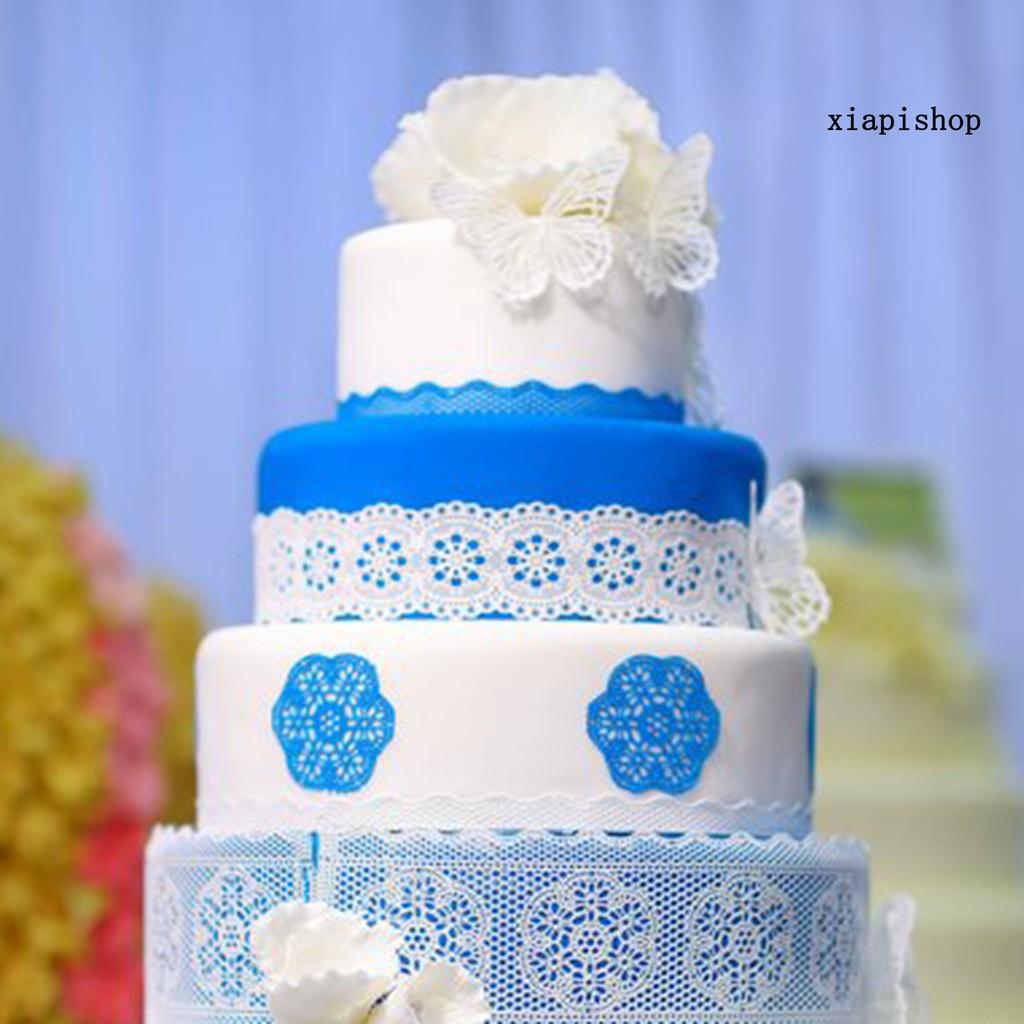 Khuôn Hoa Văn Tạo Hình Trang Trí Bánh Kem Cao Cấp - Decor bánh kem châu âu bánh đám cưới - DIY CBHOAVAN3P