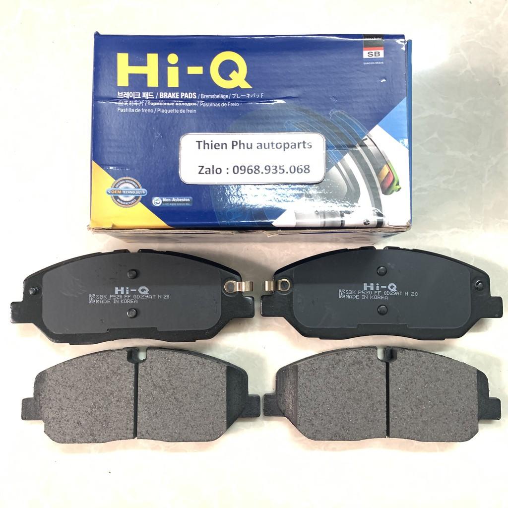 Má phanh chính hãng Hi-Q cho Hyundai Solati trước H350 - Bố thắng trước. OEM Brake Pad : 5810159A00 5810159A10