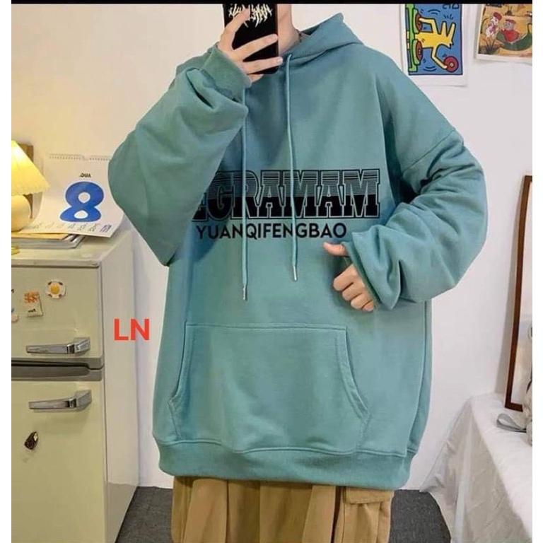 Áo hoodie chữ to GEGRE DA6