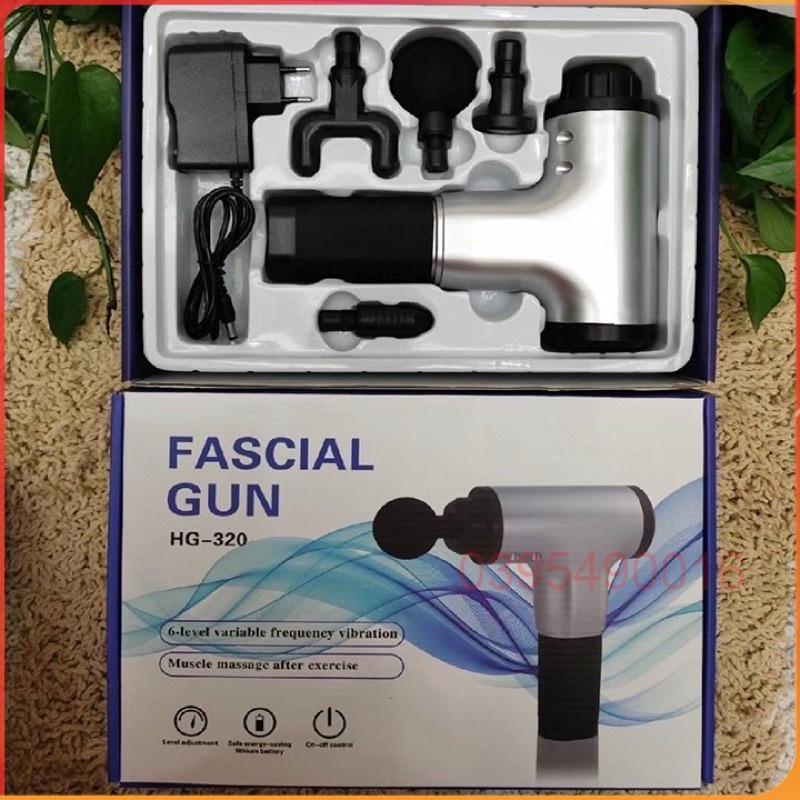 Máy massage cầm tay, mát-xa bấm huyệt Cao Cấp 4 đầu 6 chế độ trị nhức mỏi vai gáy, đau giãn cơ